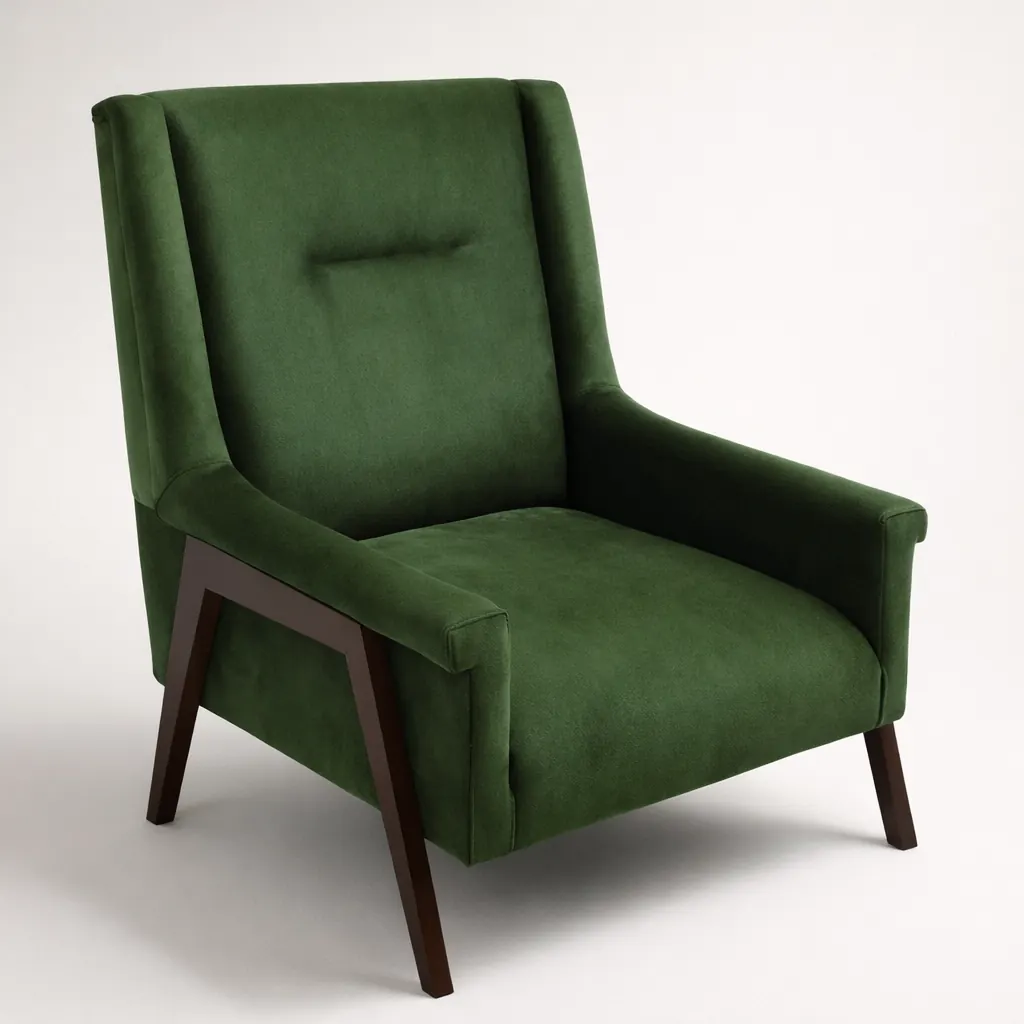 Zeytin Yeşili Berjer