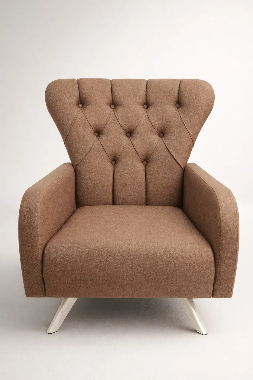 Taba Düğmeli Berjer